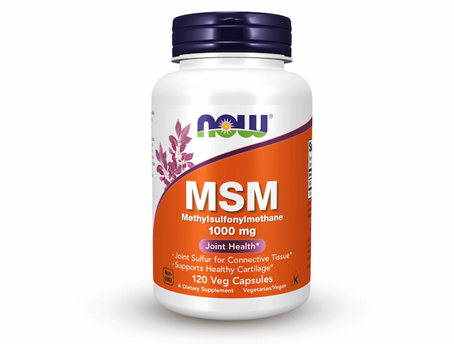NOw Food MSM 1000 mg 120 Veg Capsules
