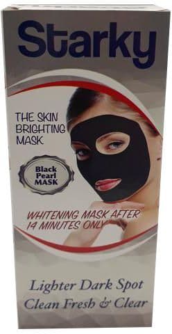 قناع تبييض الوجه باللؤلؤة السوداء من ستاركي - 100 جم