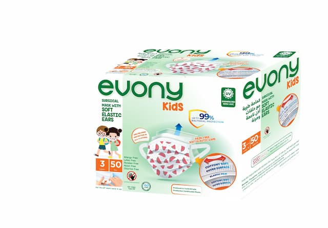 ايفوني ماسك اطفال - 50 قطعة